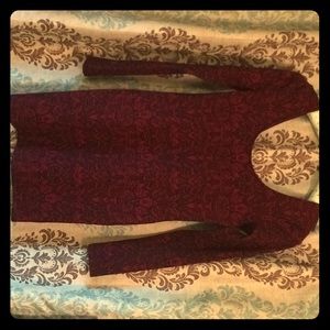 Long sleeved dress